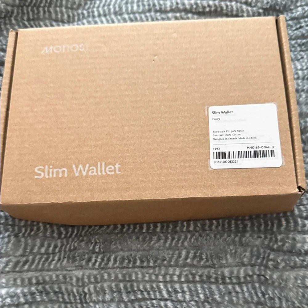 Monos Gray Money Clip